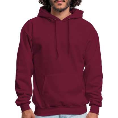 Men's Hoodie - burgundy