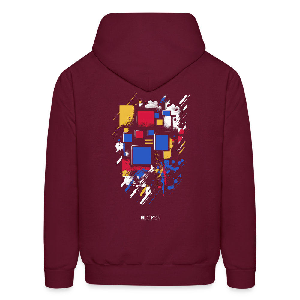 Men's Hoodie - burgundy