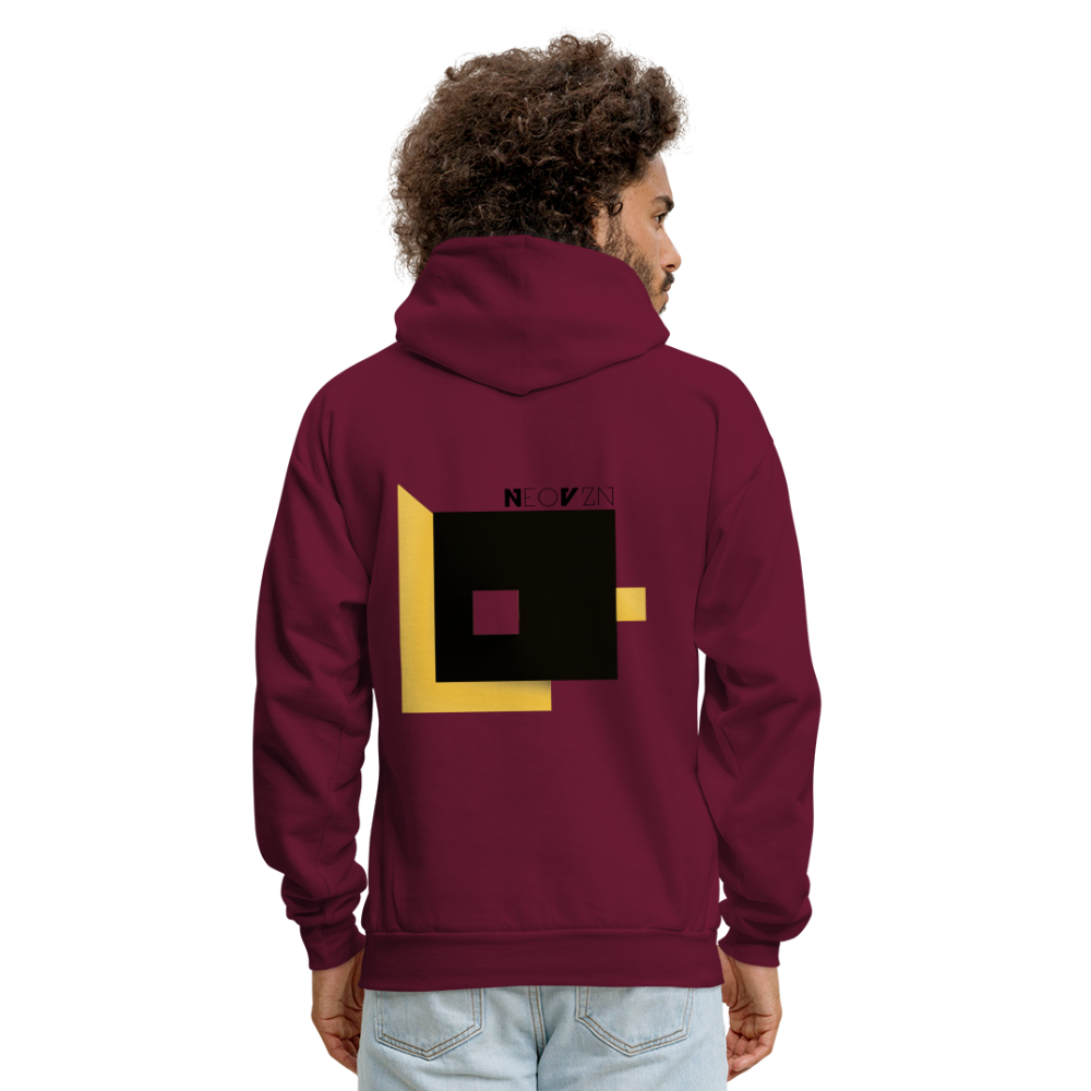 Men's Hoodie - burgundy