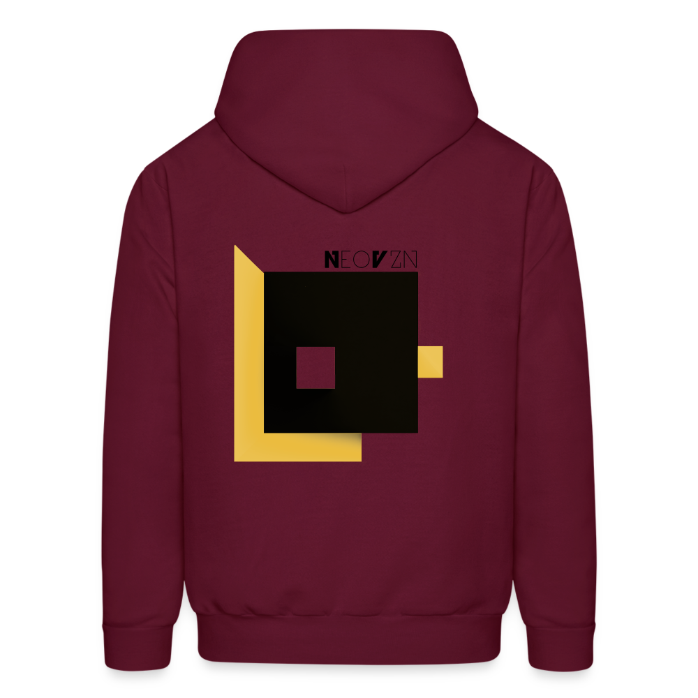 Men's Hoodie - burgundy