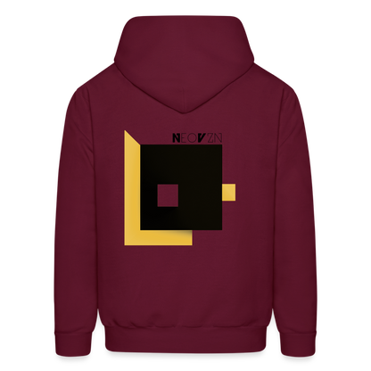 Men's Hoodie - burgundy