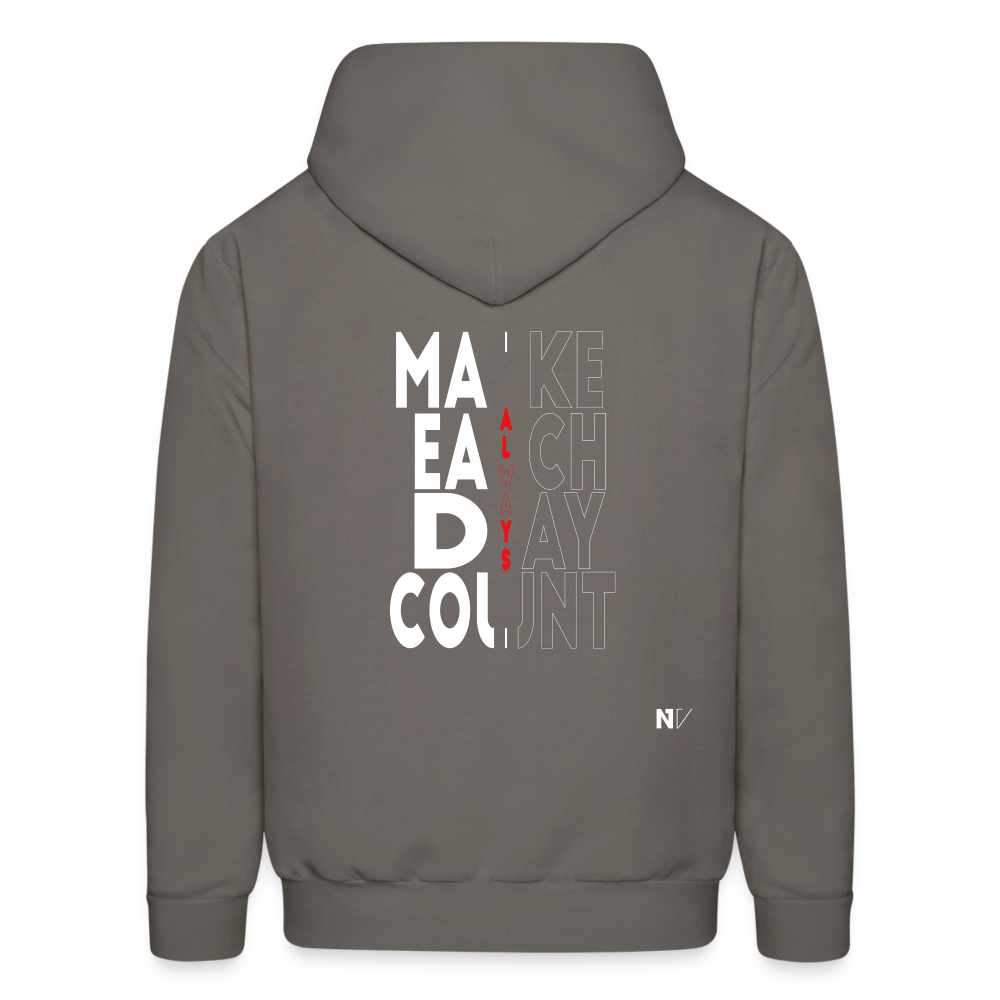 Men's Hoodie - asphalt gray