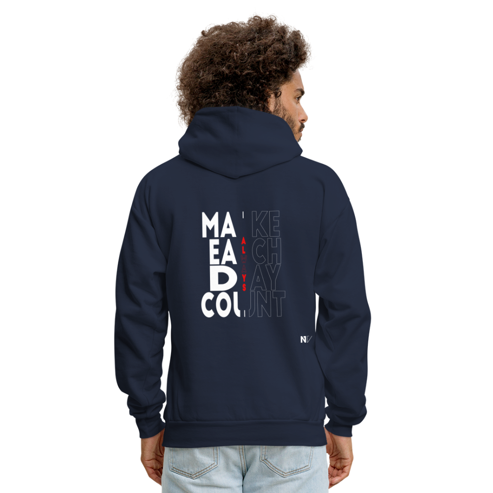 Men's Hoodie - navy