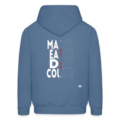 Men's Hoodie - denim blue