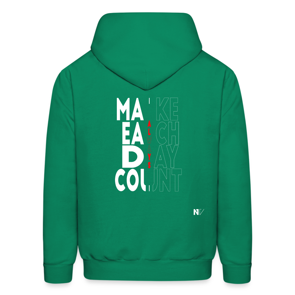 Men's Hoodie - kelly green