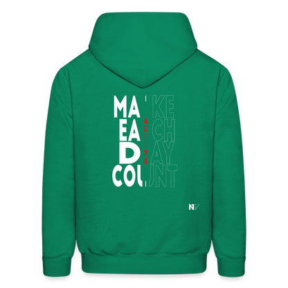 Men's Hoodie - kelly green