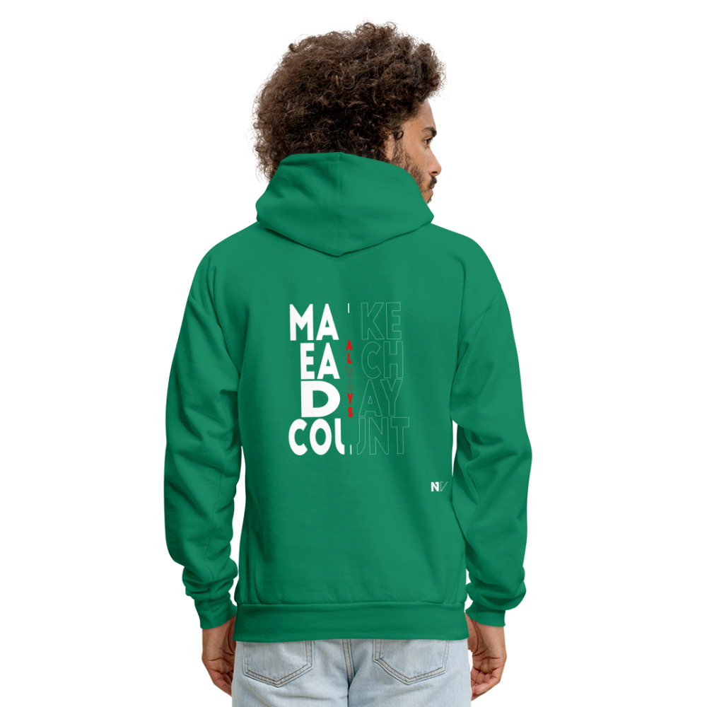 Men's Hoodie - kelly green