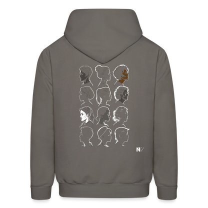 Men's Hoodie - asphalt gray