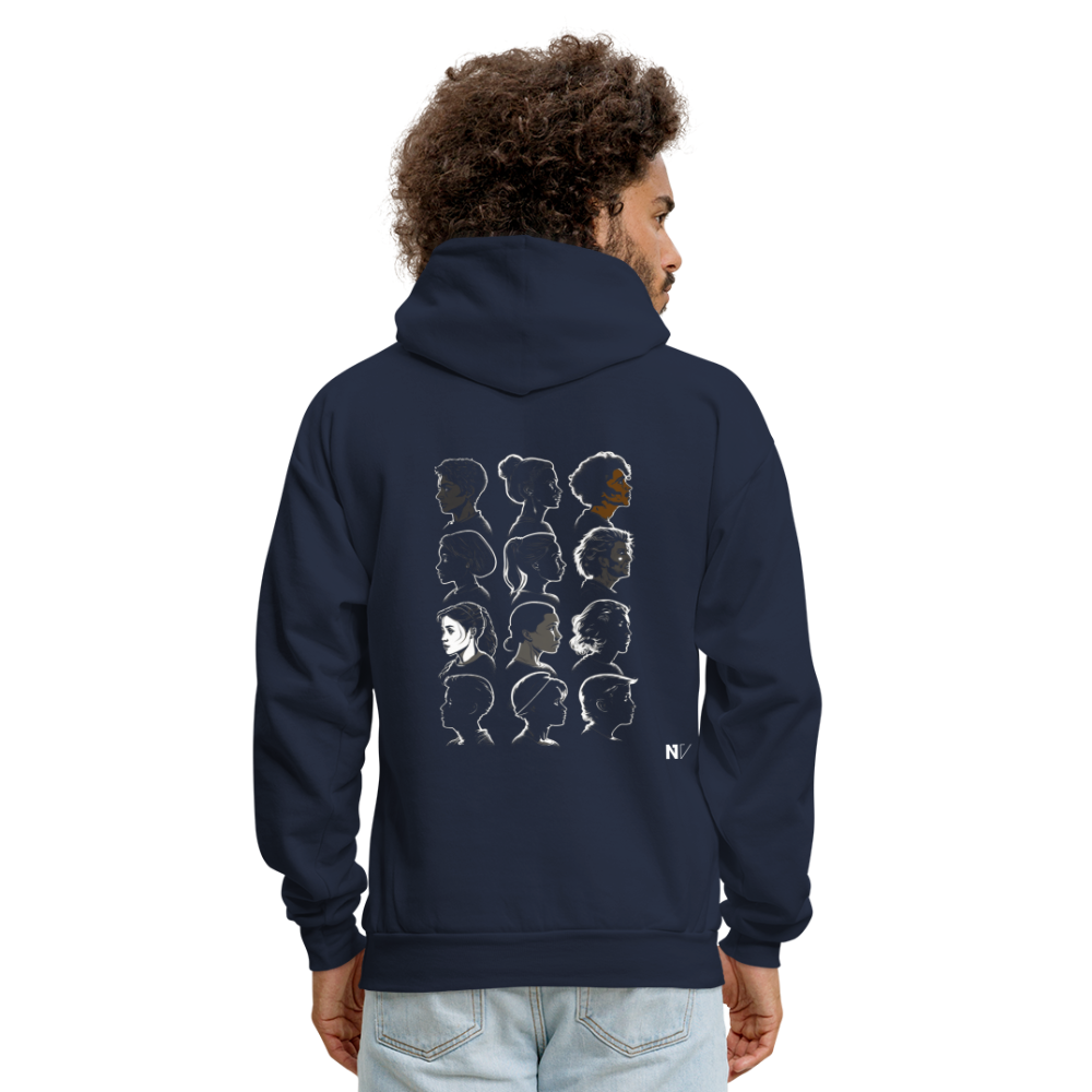 Men's Hoodie - navy