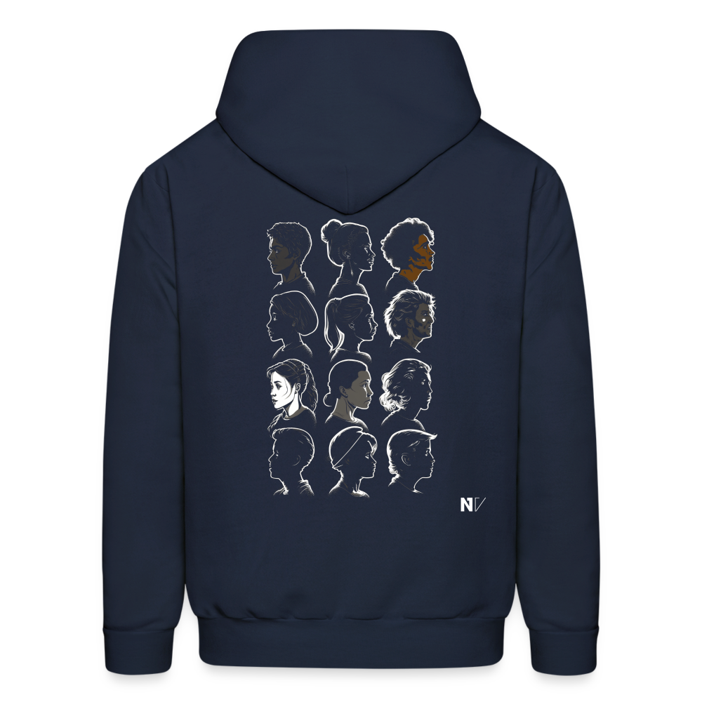 Men's Hoodie - navy