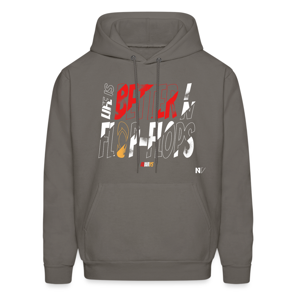 Men's Hoodie - asphalt gray