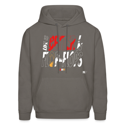 Men's Hoodie - asphalt gray