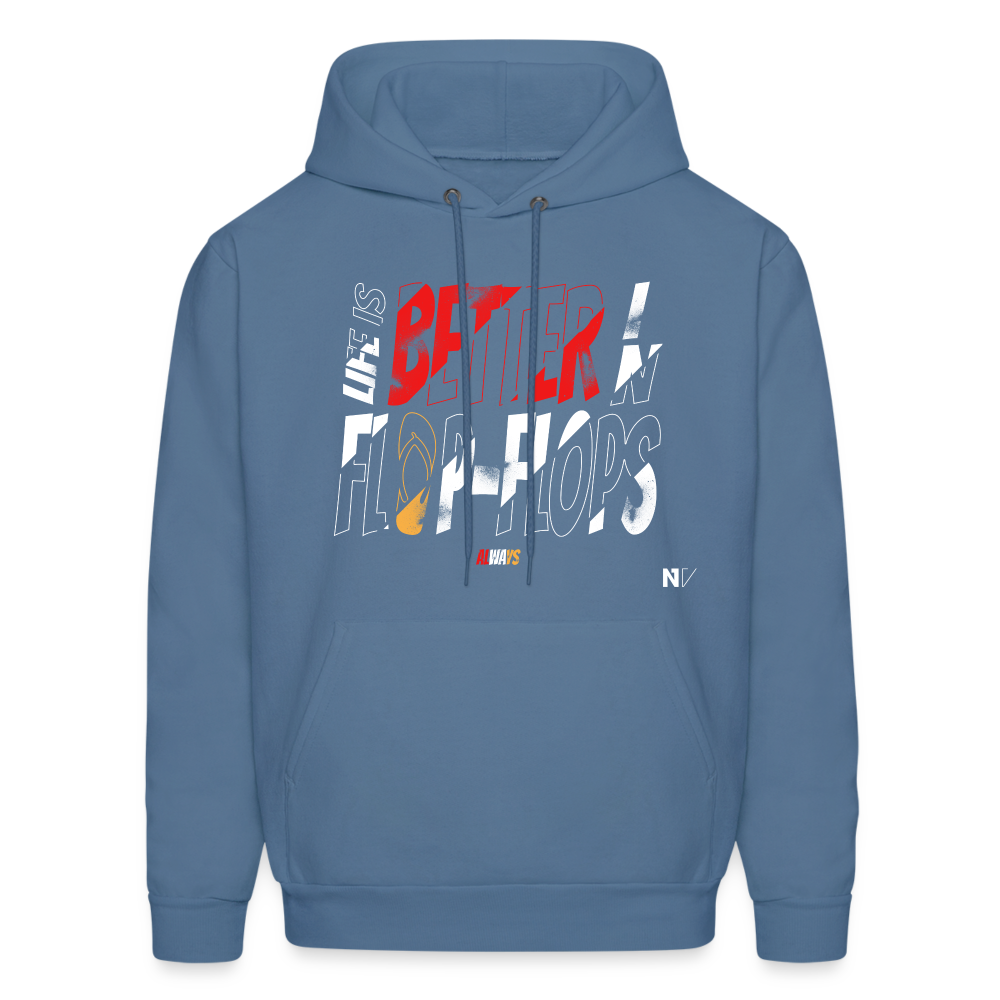 Men's Hoodie - denim blue