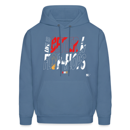 Men's Hoodie - denim blue