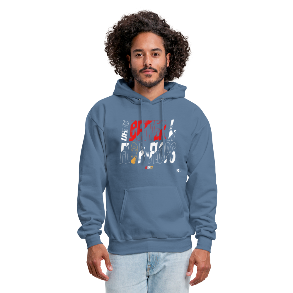 Men's Hoodie - denim blue