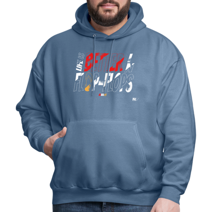 Men's Hoodie - denim blue