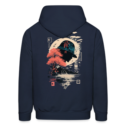 Men's Hoodie - navy