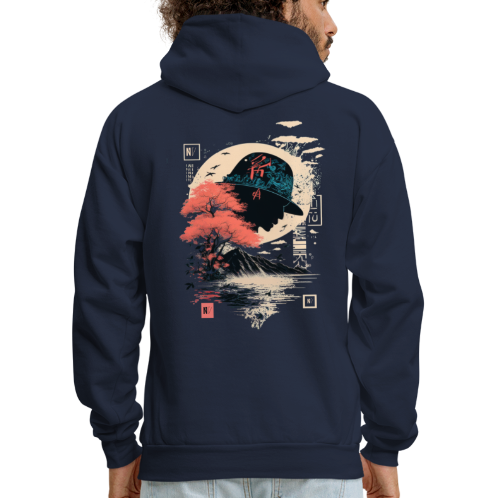 Men's Hoodie - navy