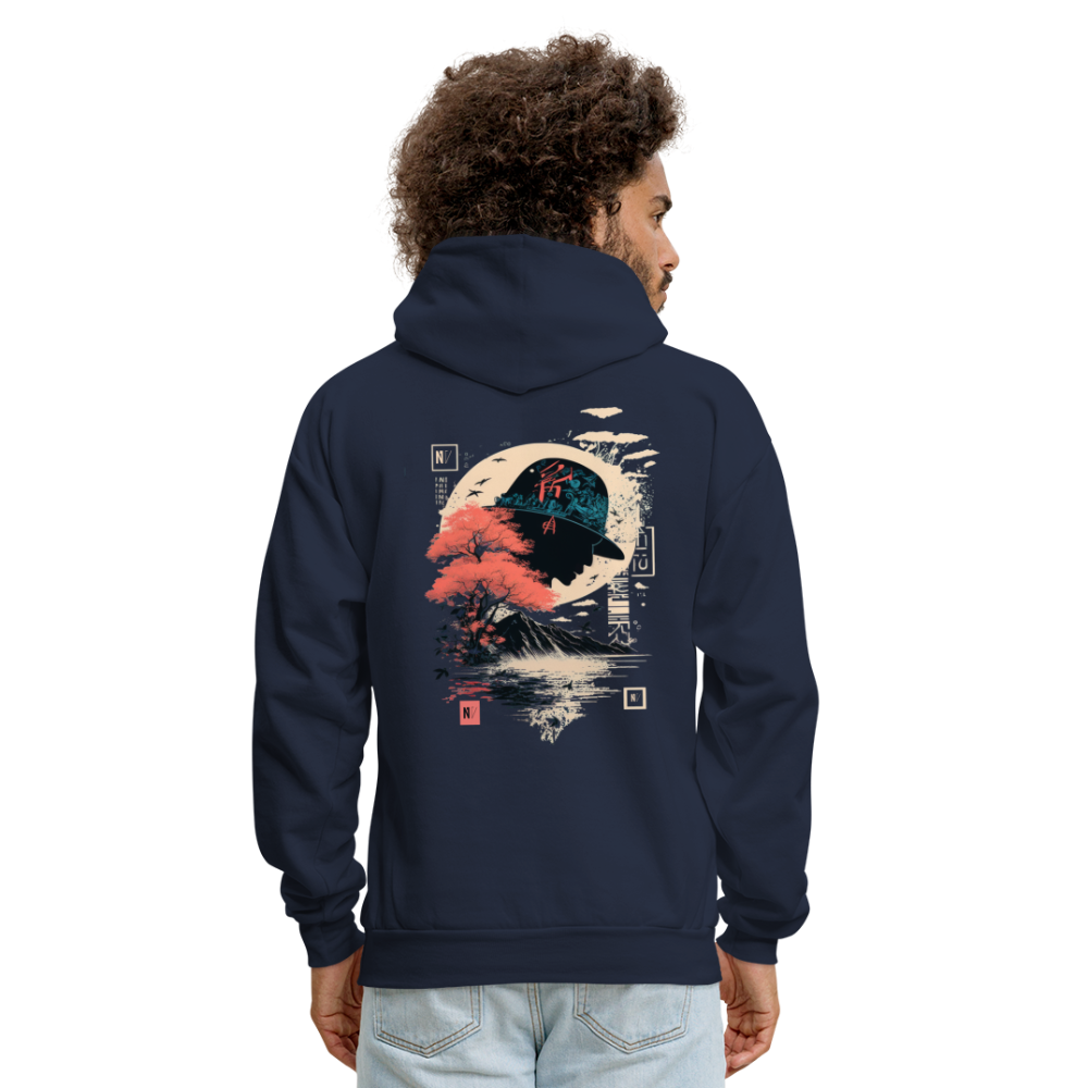 Men's Hoodie - navy