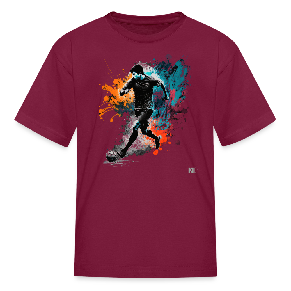 Kids' T-Shirt - burgundy