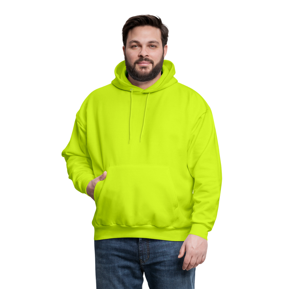 Men's Hoodie - safety green