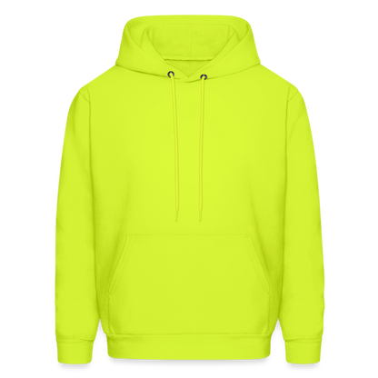 Men's Hoodie - safety green