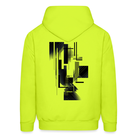 Men's Hoodie - safety green