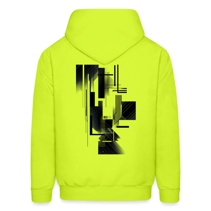 Men's Hoodie - safety green