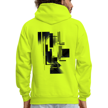 Men's Hoodie - safety green