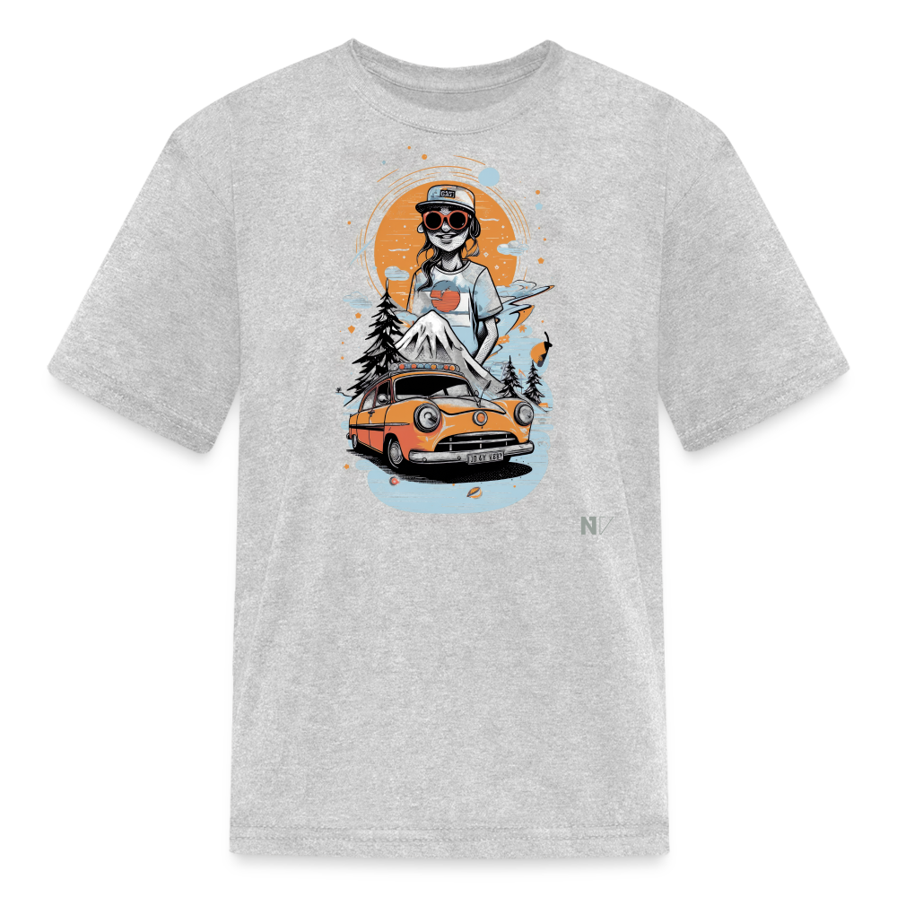 Kids' T-Shirt - heather gray