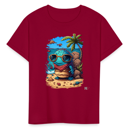 Kids' T-Shirt - dark red