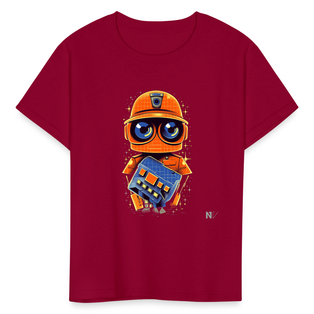 Kids' T-Shirt - dark red