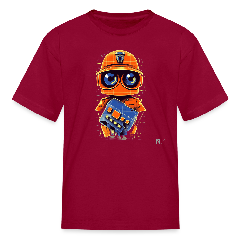 Kids' T-Shirt - dark red