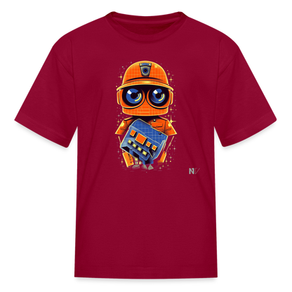 Kids' T-Shirt - dark red