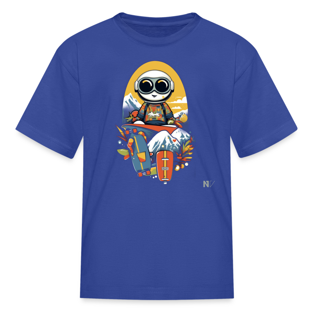 Kids' T-Shirt - royal blue