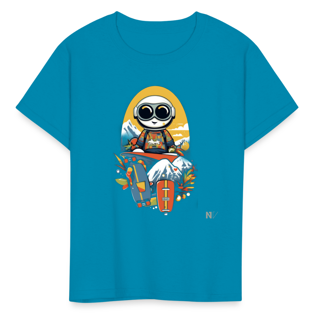 Kids' T-Shirt - turquoise