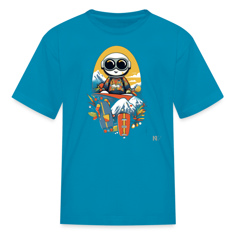 Kids' T-Shirt - turquoise