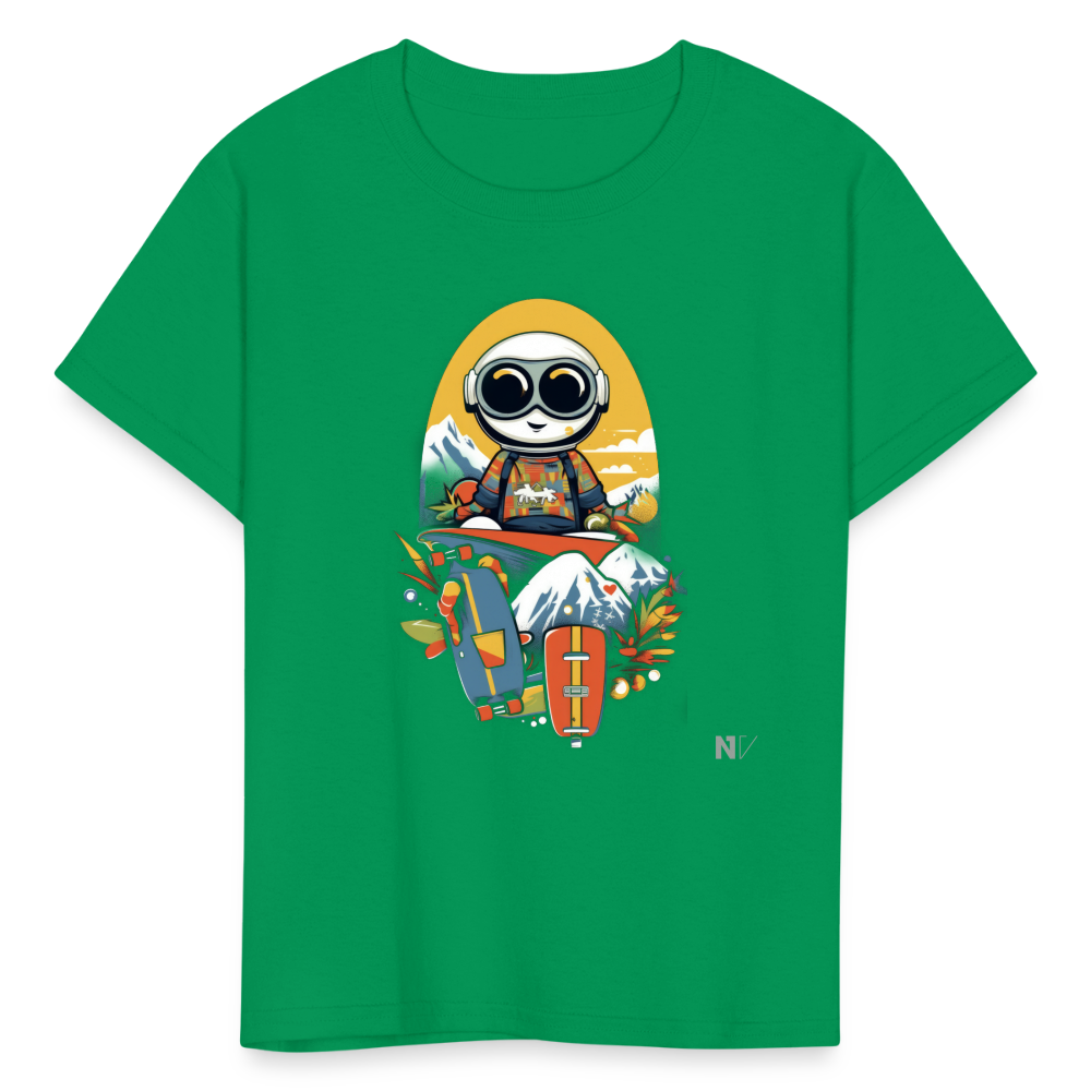 Kids' T-Shirt - kelly green