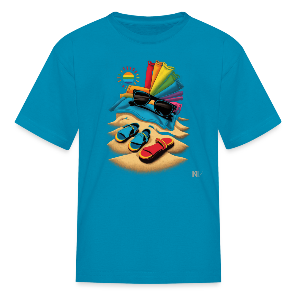 Kids' T-Shirt - turquoise