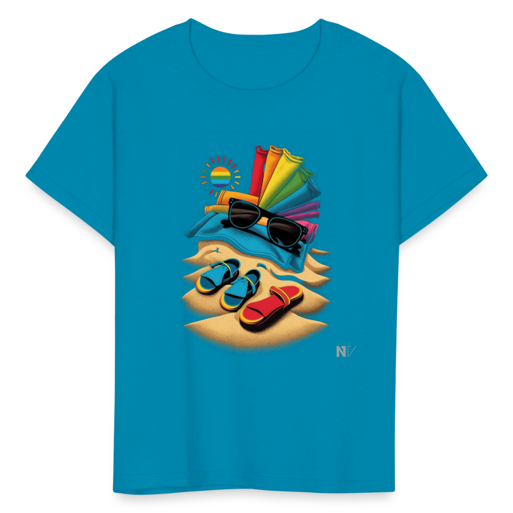 Kids' T-Shirt - turquoise