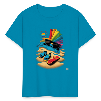 Kids' T-Shirt - turquoise