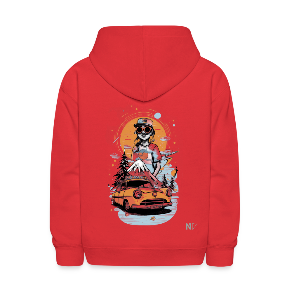 Kids' Hoodie - red