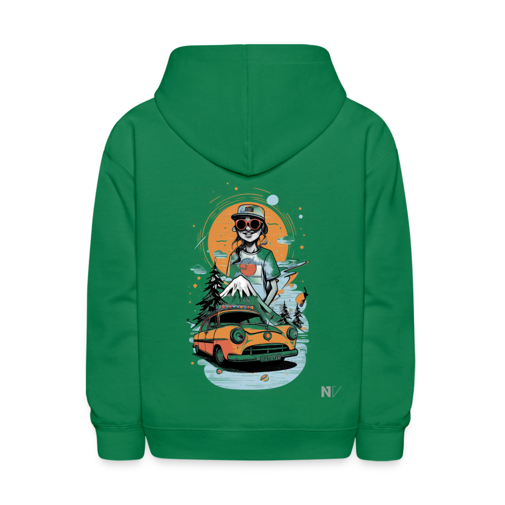 Kids' Hoodie - kelly green