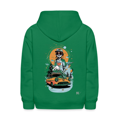 Kids' Hoodie - kelly green